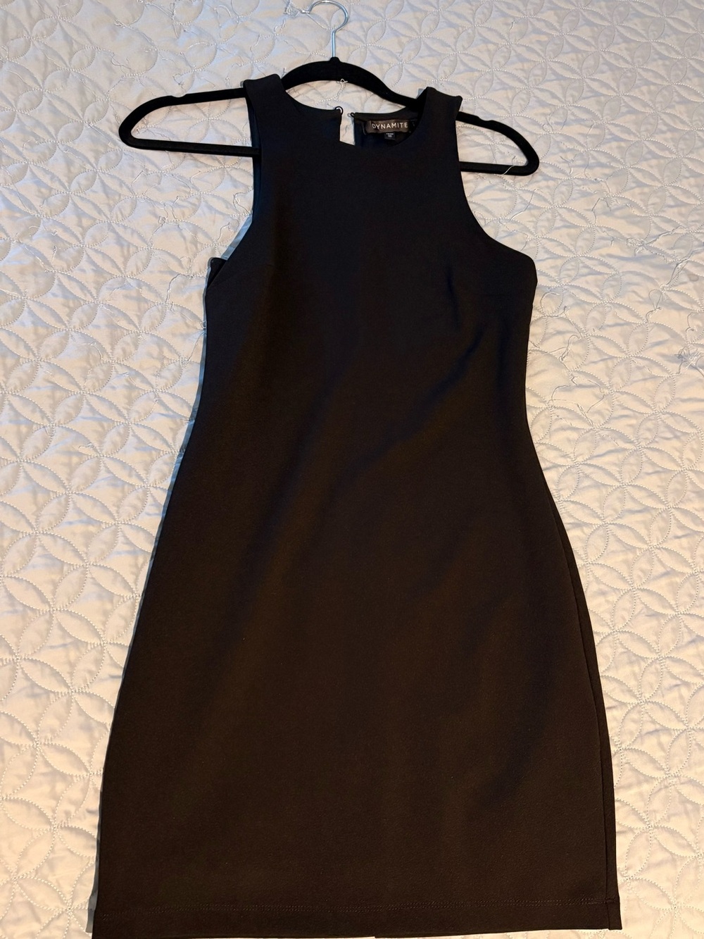 Dynamite Black Sleeveless Sheath Mini Dress